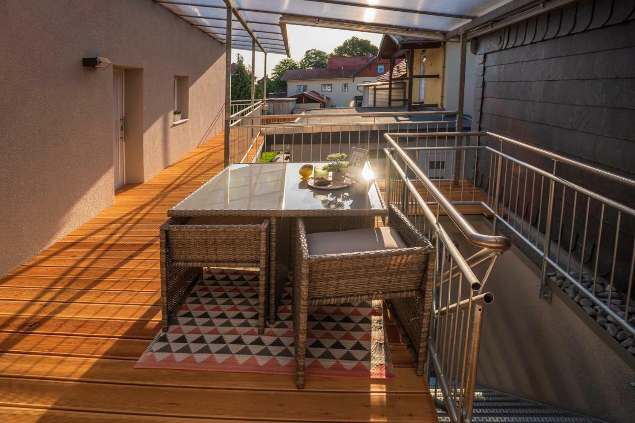 Apartamento Zur Quelle Wernigerode Exterior foto